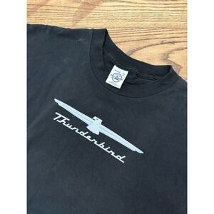 Vintage Ford Thunderbird Spell Out Graphic T-Shirt Size XL Delta Tag